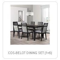 COS-BELOT DINING SET (1+6)